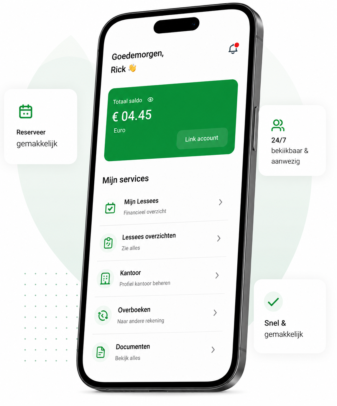 Clockerr app dashboard preview